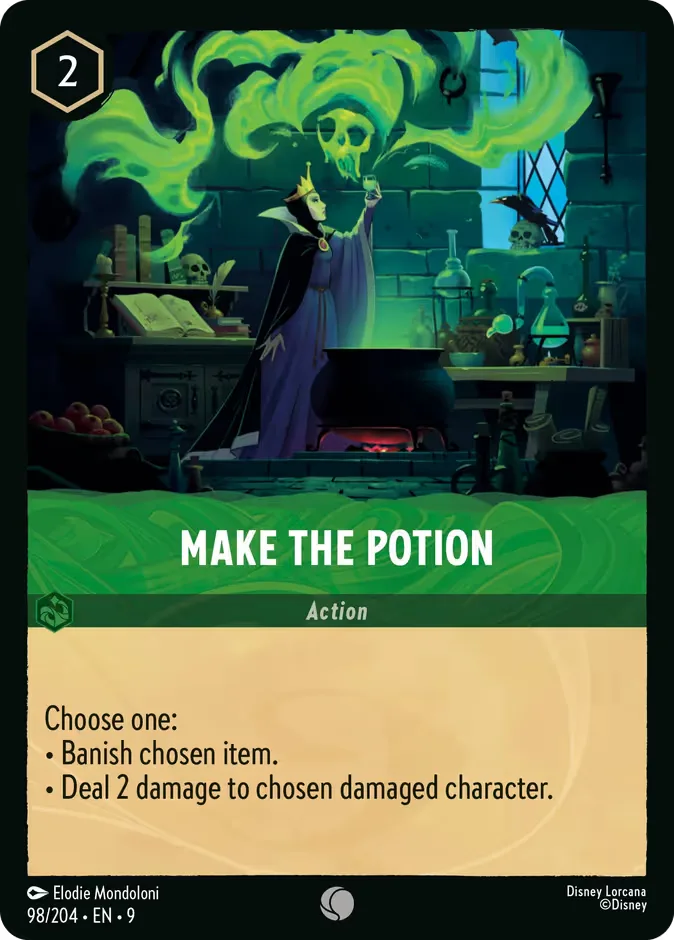Make the Potion #98 Fabled Disney Lorcana card