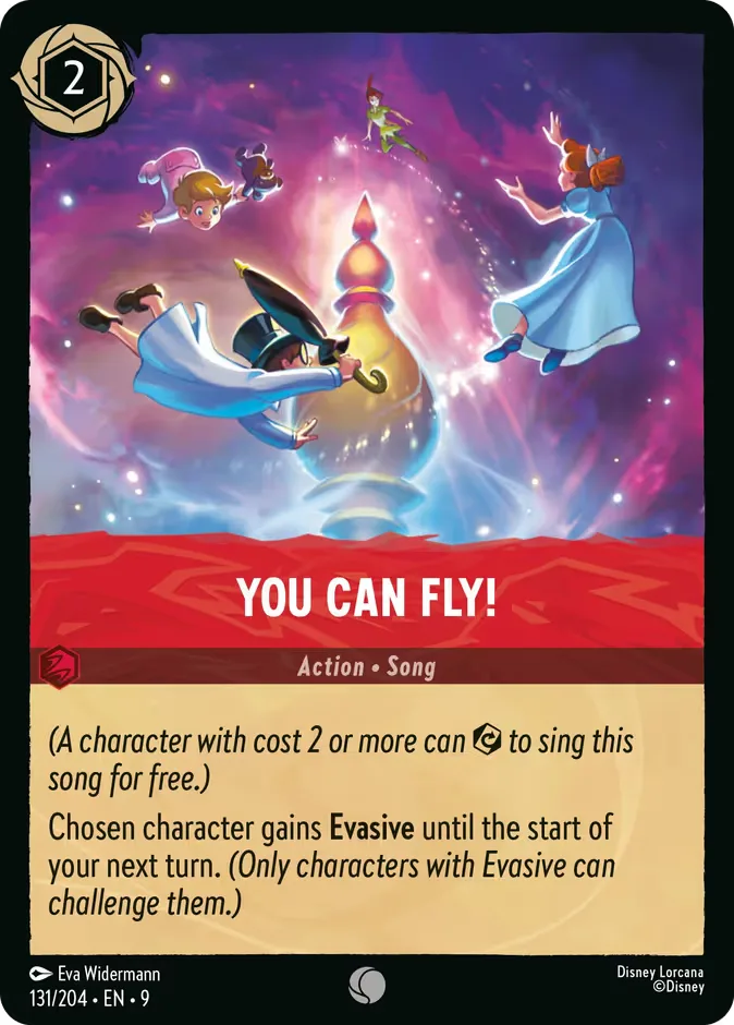 You Can Fly! #131 Fabled Disney Lorcana card