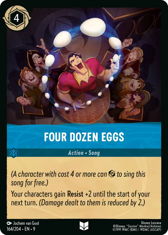 Four Dozen Eggs #164 Fabled Disney Lorcana card