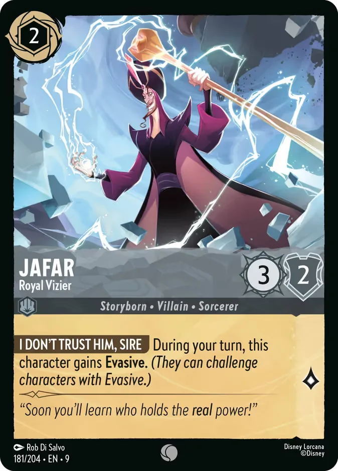 Jafar #181 Fabled Disney Lorcana card