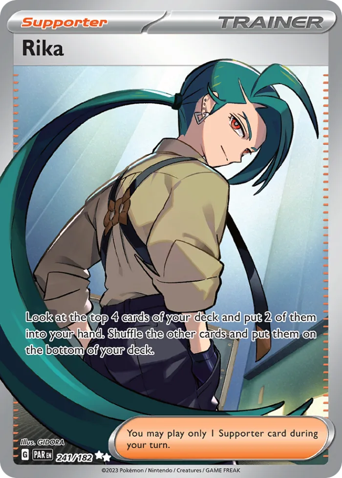 Rika #241 Paradox Rift Pokemon card