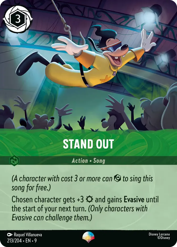 Stand Out #213 Fabled Disney Lorcana card