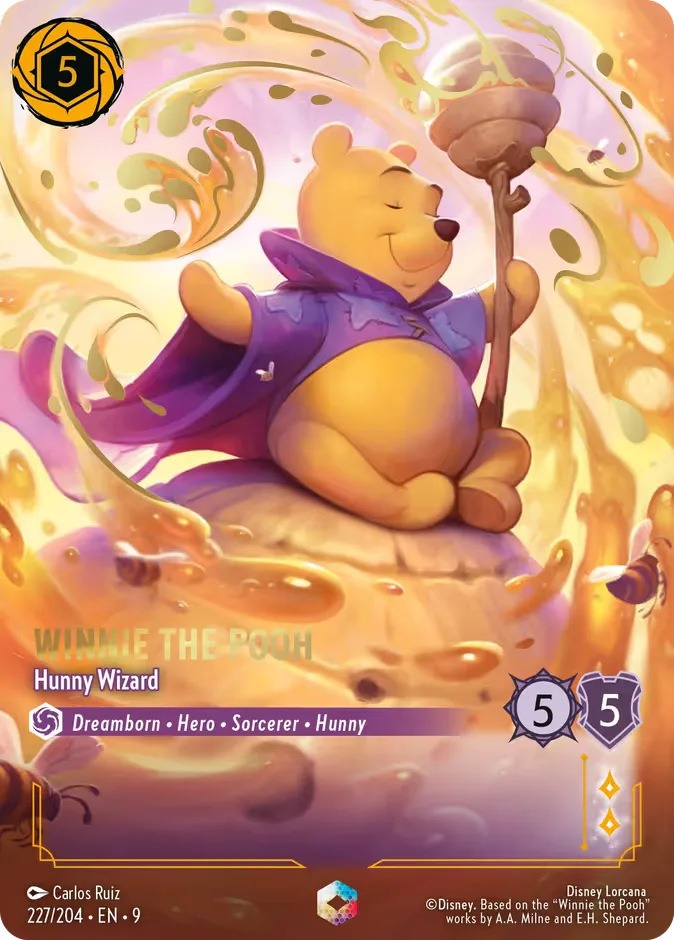 Winnie the Pooh #227 Fabled Disney Lorcana card