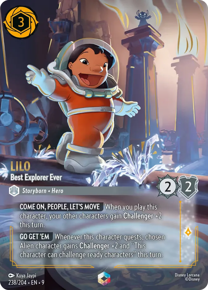 Lilo #238 Fabled Disney Lorcana card