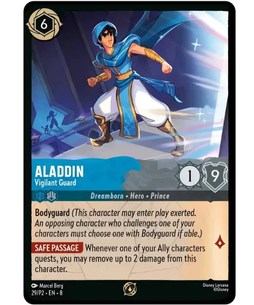 Aladdin #29 Promo Set 2 Disney Lorcana card