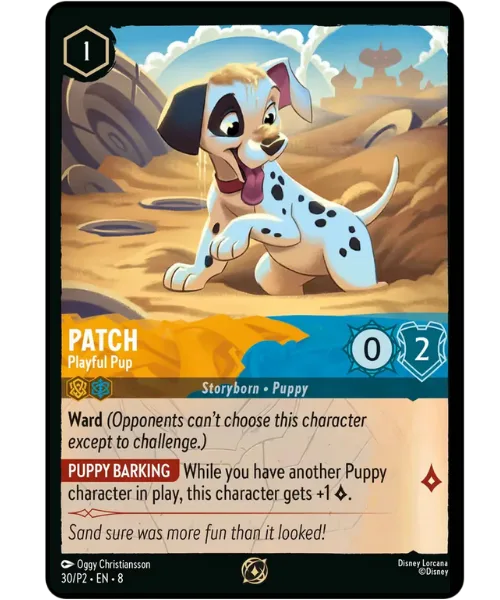 Patch #30 Promo Set 2 Disney Lorcana card