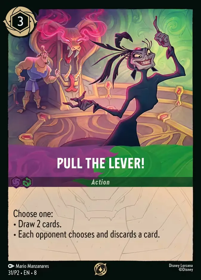Pull the Lever! #31 Promo Set 2 Disney Lorcana card