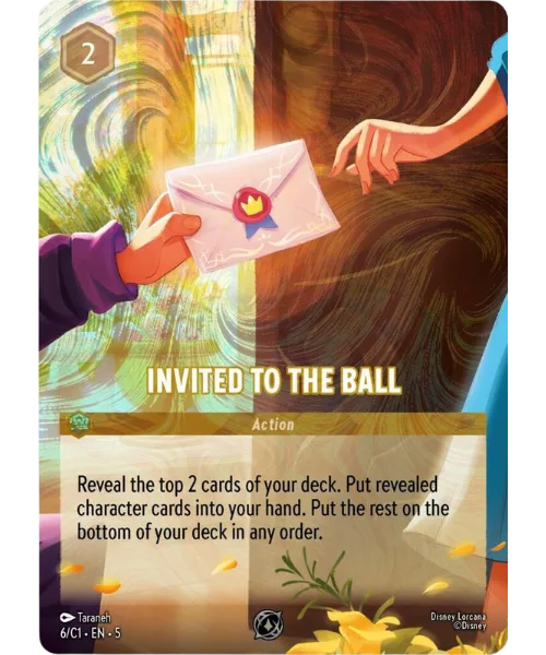 Invited to the Ball #6 Challenge Promo Set 1 Disney Lorcana card