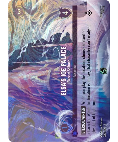 Elsa's Ice Palace #7 Challenge Promo Set 1 Disney Lorcana card