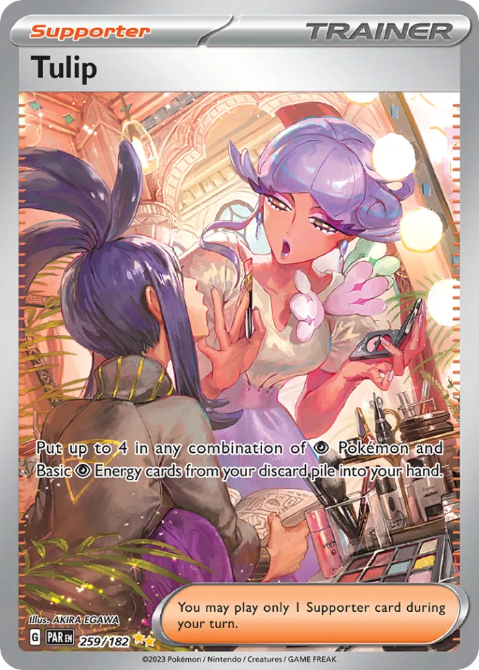 Tulip #259 Paradox Rift Pokemon card