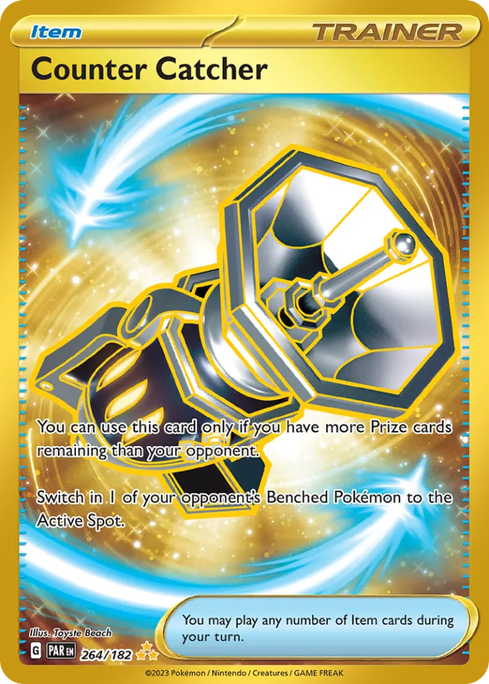 Counter Catcher #264 Paradox Rift Pokemon card