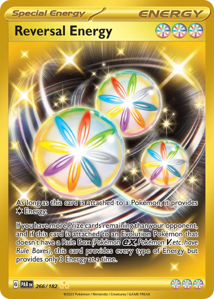 Reversal Energy #266 Paradox Rift Pokemon card