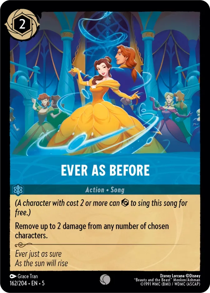 Ever as Before #162 Shimmering Skies Disney Lorcana card