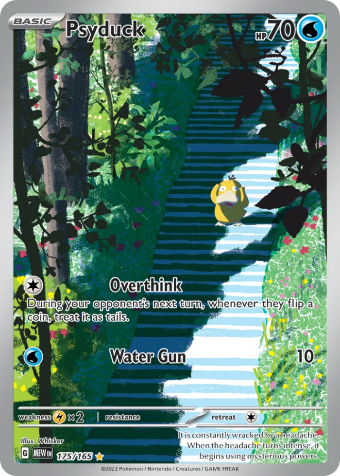 Psyduck #175 151 Pokemon card
