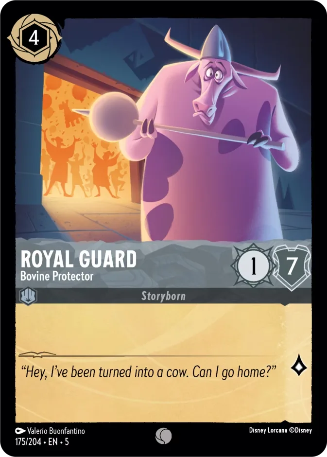 Royal Guard #175 Shimmering Skies Disney Lorcana card