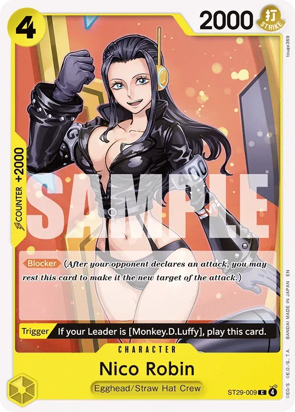 Nico Robin #ST29-009 Egghead One Piece card