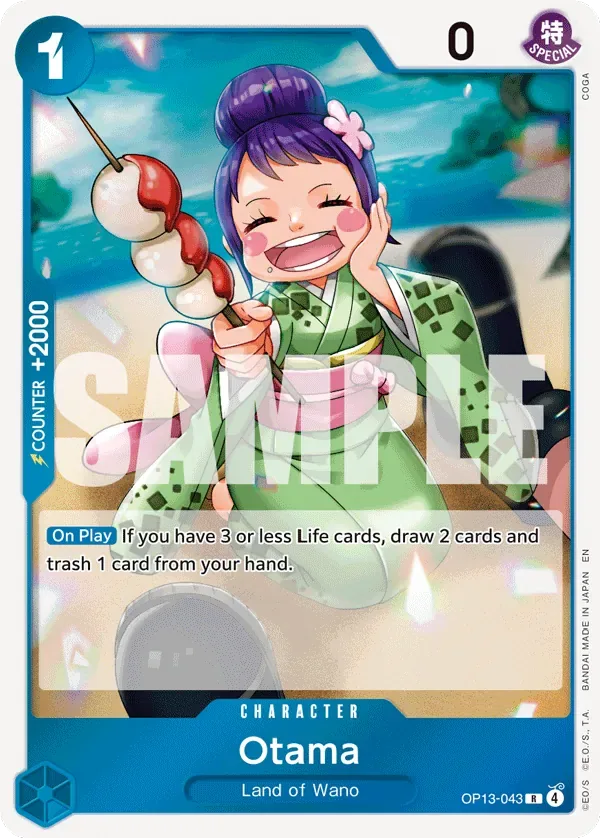 Otama #OP13-043 Carrying on His Will One Piece card