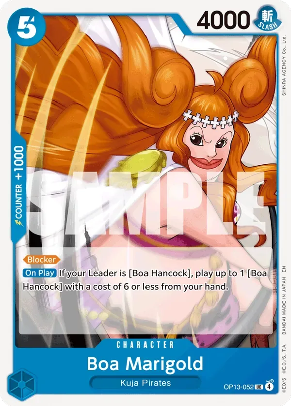 Boa Marigold #OP13-052 Carrying on His Will One Piece card