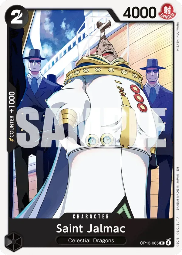 Saint Jalmac #OP13-085 Carrying on His Will One Piece card