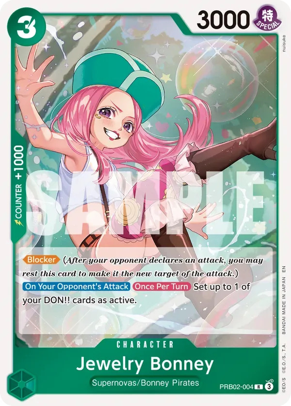 Jewelry Bonney #PRB02-004 One Piece Card The Best Vol.2 One Piece card