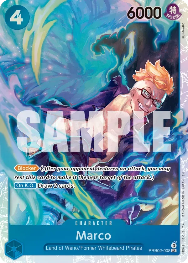 Marco #PRB02-008 One Piece Card The Best Vol.2 One Piece card