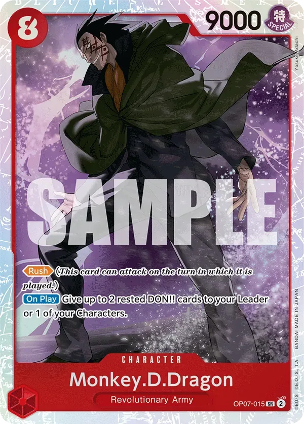 Monkey.D.Dragon #OP07-015 One Piece Card The Best Vol.2 One Piece card