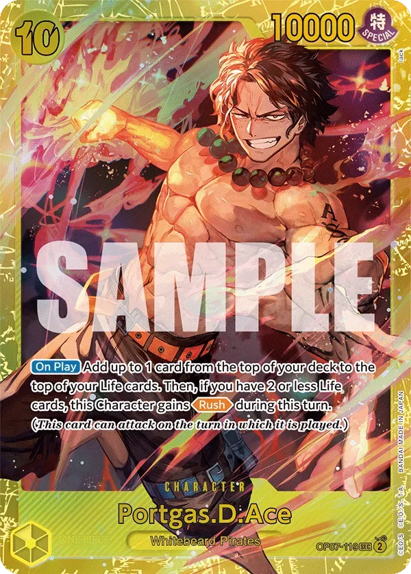 Portgas.D.Ace #OP07-119 One Piece Card The Best Vol.2 One Piece card