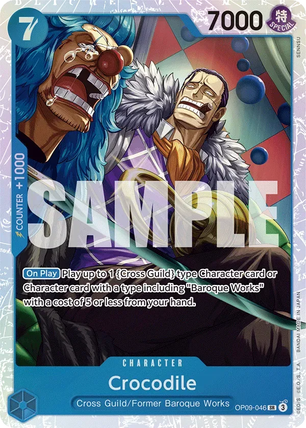 Crocodile #OP09-046 One Piece Card The Best Vol.2 One Piece card