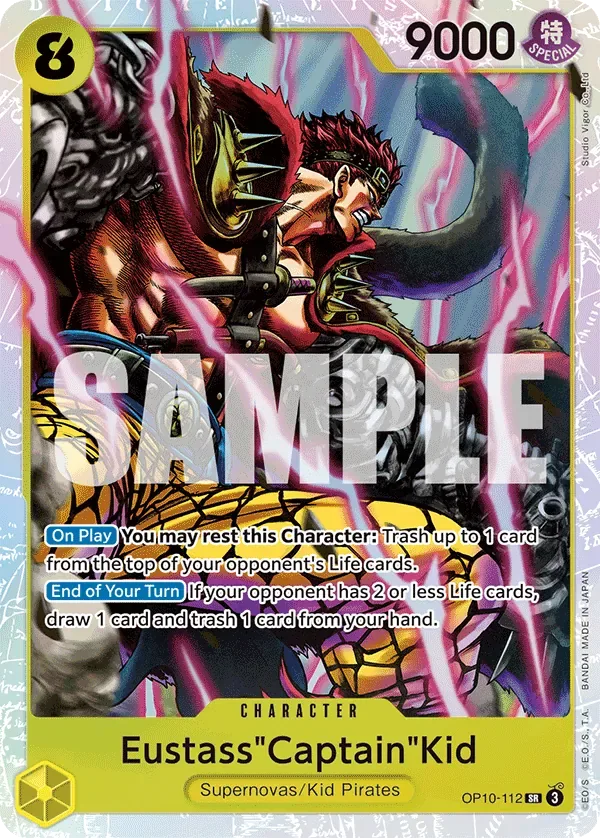 Eustass"Captain"Kid #OP10-112 One Piece Card The Best Vol.2 One Piece card