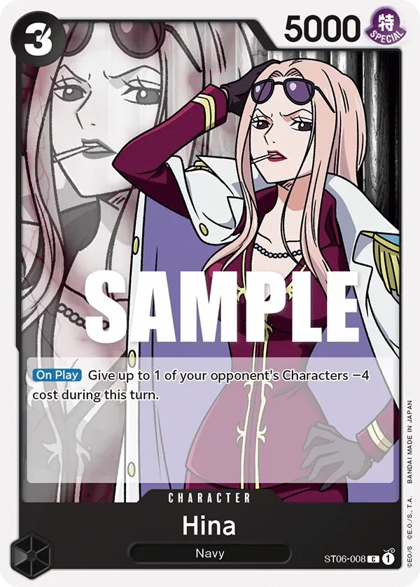 Hina #ST06-008 One Piece Card The Best Vol.2 One Piece card