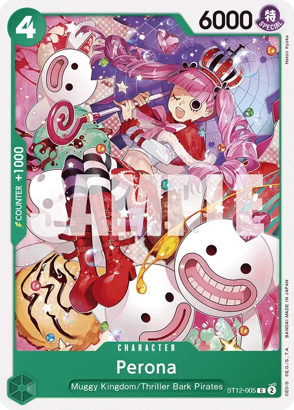 Perona #ST12-005 One Piece Card The Best Vol.2 One Piece card