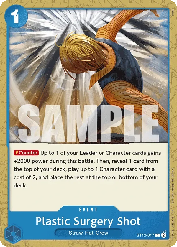 Plastic Surgery Shot #ST12-017 One Piece Card The Best Vol.2 One Piece card