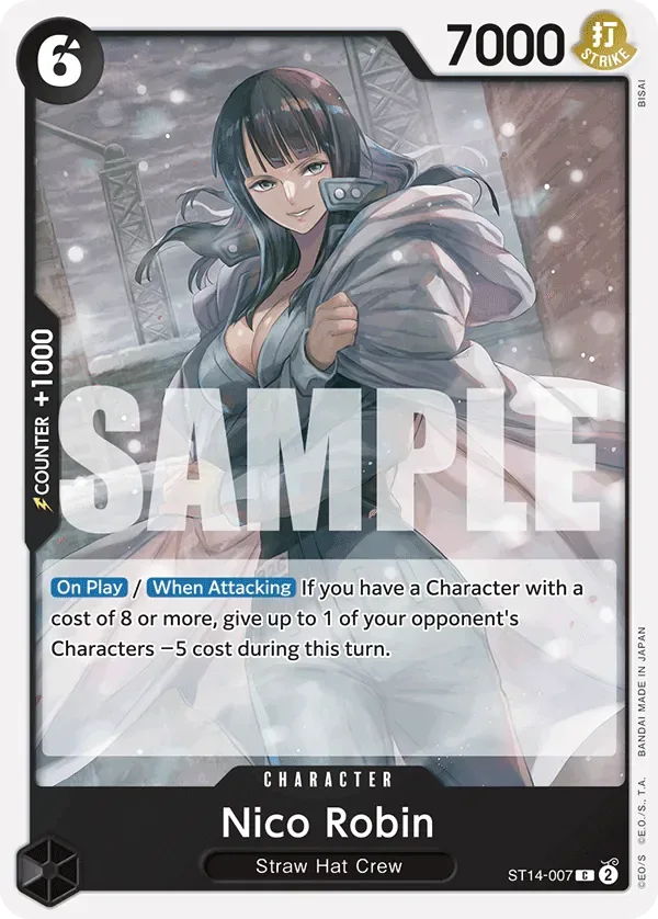 Nico Robin #ST14-007 One Piece Card The Best Vol.2 One Piece card