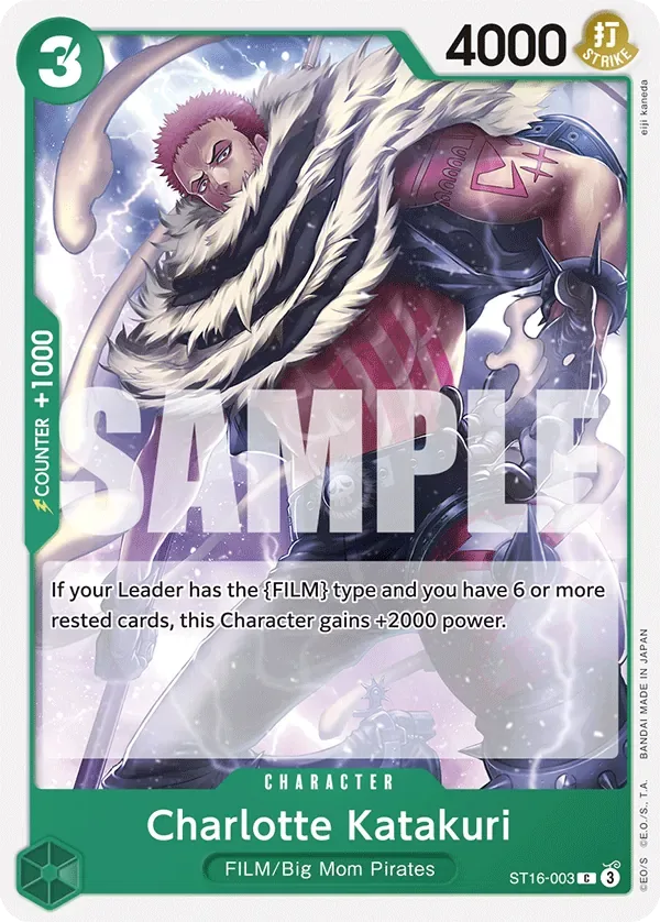 Charlotte Katakuri #ST16-003 One Piece Card The Best Vol.2 One Piece card