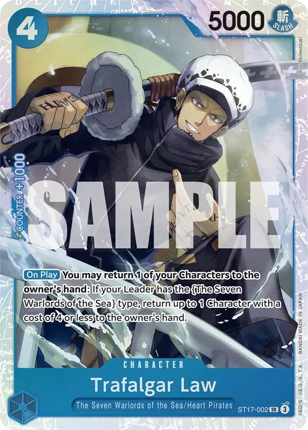 Trafalgar Law #ST17-002 One Piece Card The Best Vol.2 One Piece card