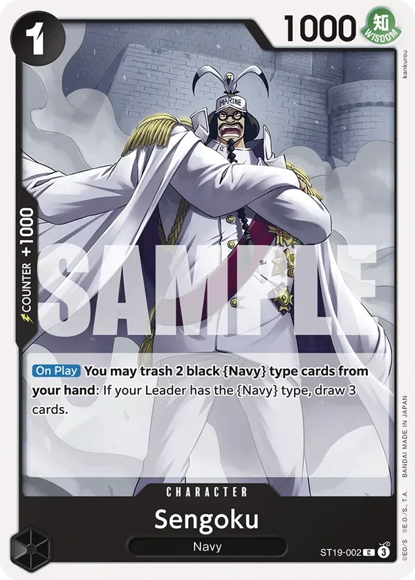 Sengoku #ST19-002 One Piece Card The Best Vol.2 One Piece card