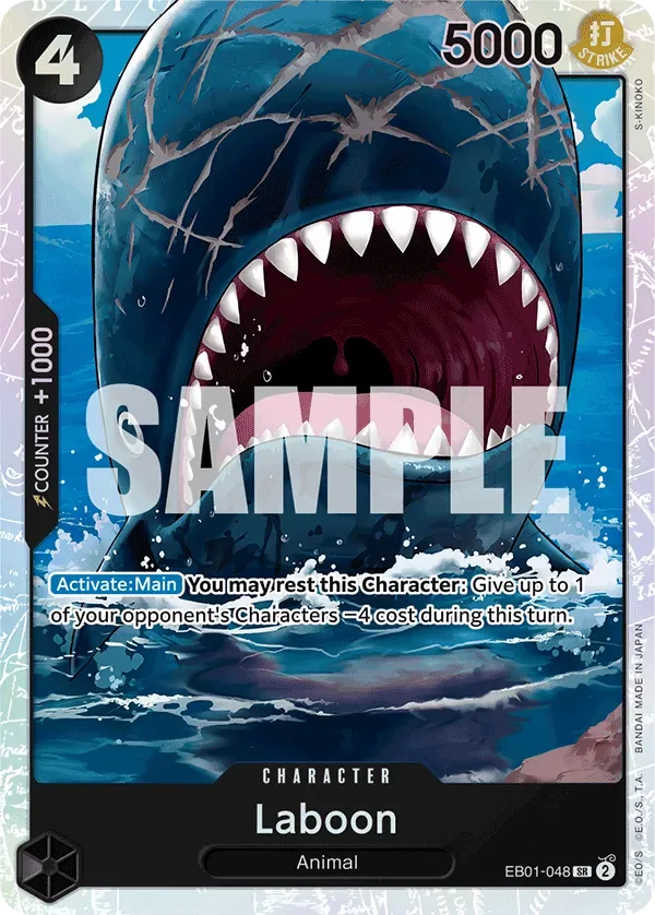 Laboon #EB01-048 One Piece Card The Best Vol.2 One Piece card