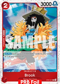 Brook #ST01-011 One Piece Card The Best Vol.2 One Piece card