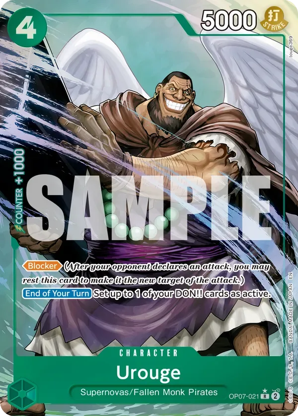 Urouge #OP07-021 One Piece Card The Best Vol.2 One Piece card