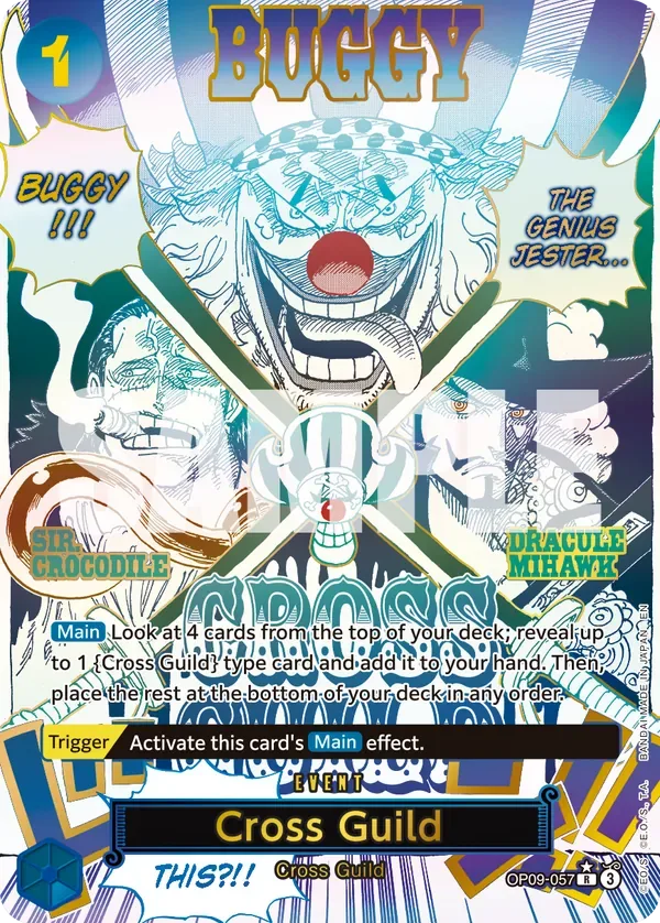 Cross Guild #OP09-057 One Piece Card The Best Vol.2 One Piece card