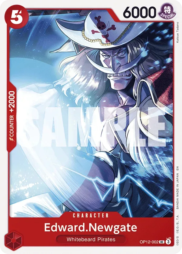 Edward.Newgate #OP12-002 Legacy of the Master One Piece card