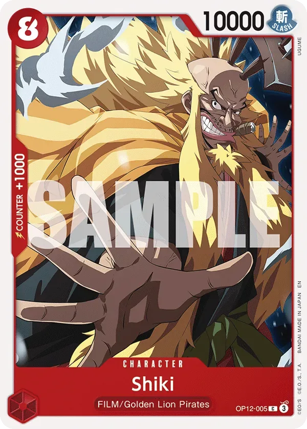Shiki #OP12-005 Legacy of the Master One Piece card
