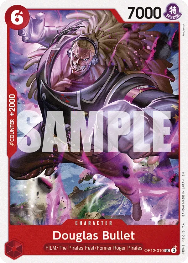 Douglas Bullet #OP12-010 Legacy of the Master One Piece card