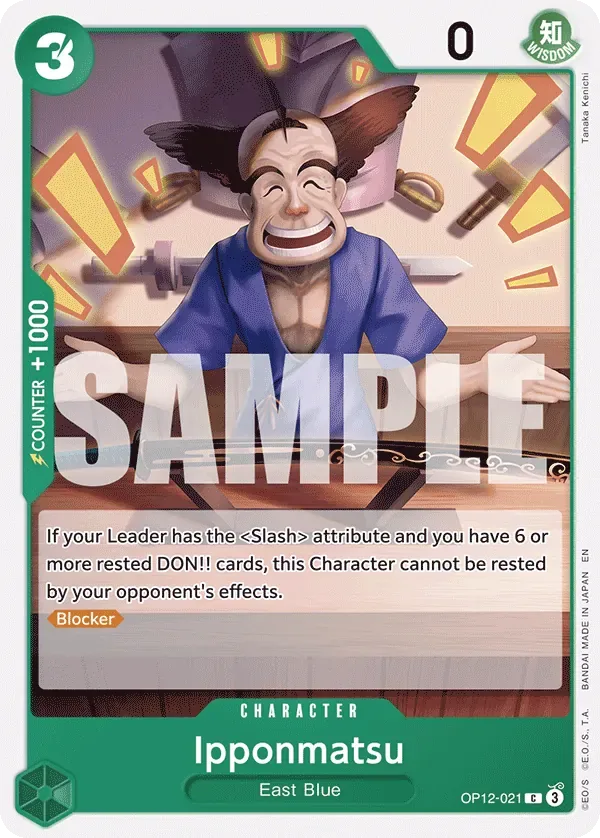 Ipponmatsu #OP12-021 Legacy of the Master One Piece card