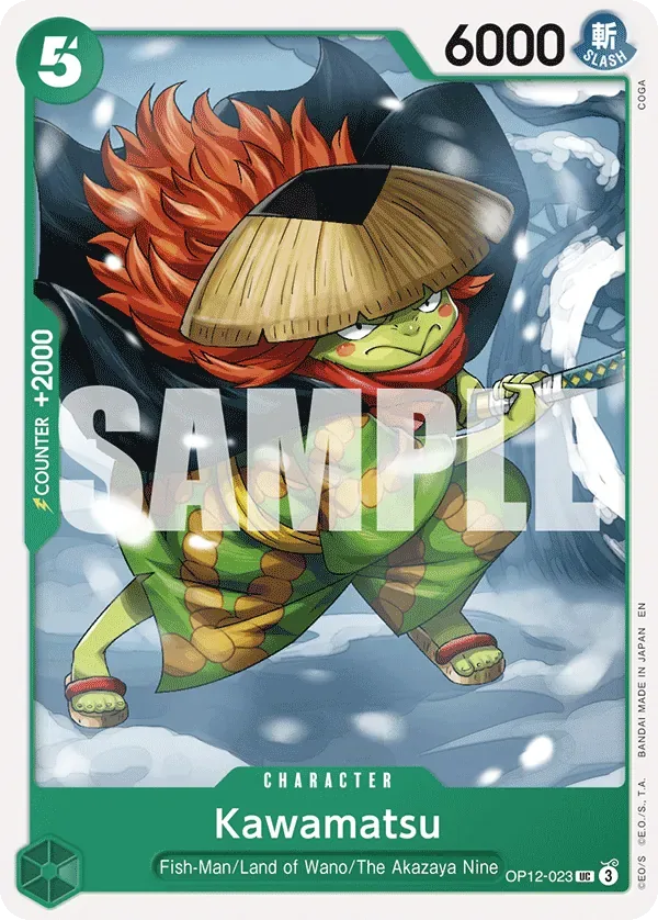 Kawamatsu #OP12-023 Legacy of the Master One Piece card