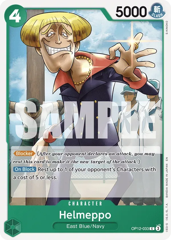 Helmeppo #OP12-033 Legacy of the Master One Piece card