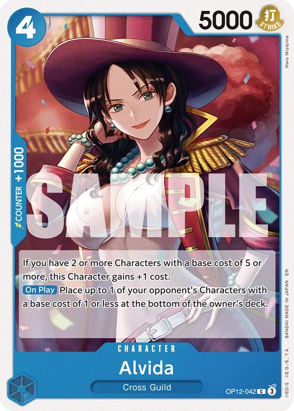 Alvida #OP12-042 Legacy of the Master One Piece card