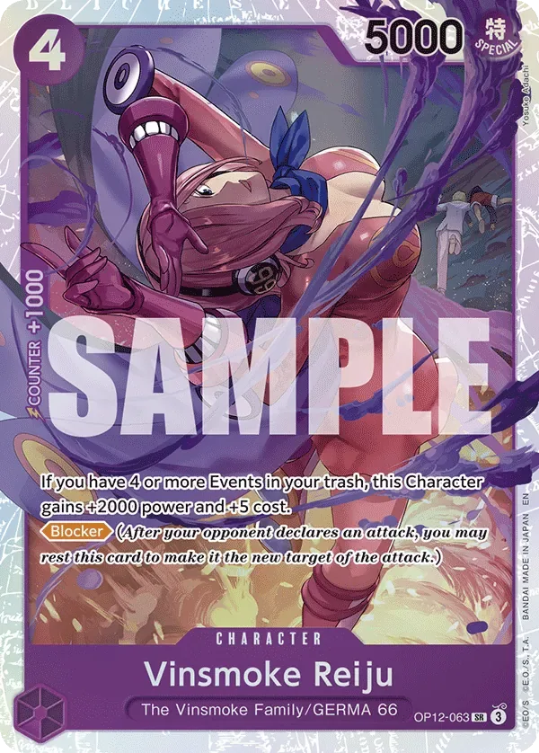 Vinsmoke Reiju #OP12-063 Legacy of the Master One Piece card