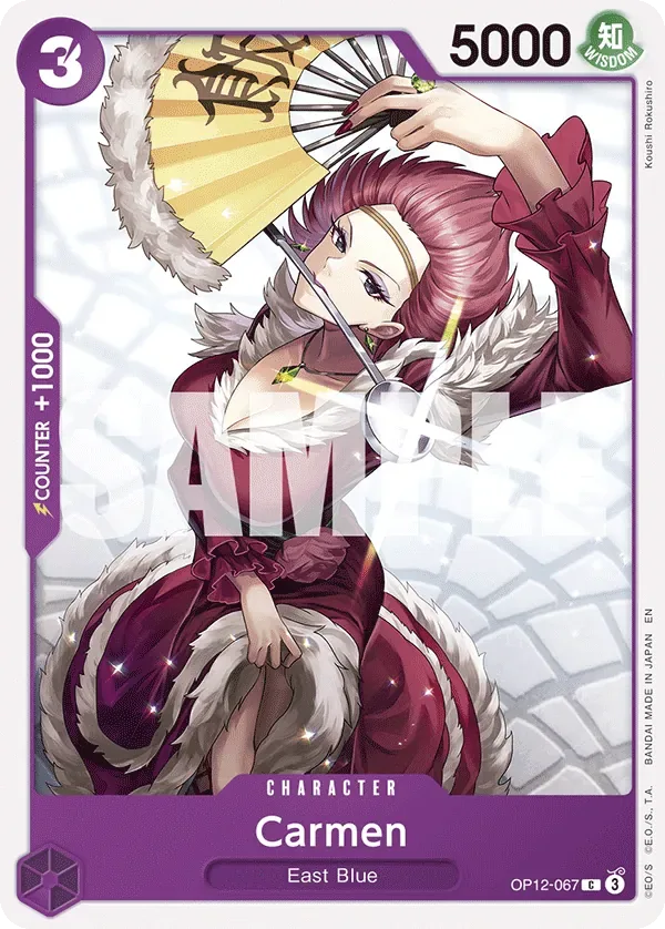 Carmen #OP12-067 Legacy of the Master One Piece card