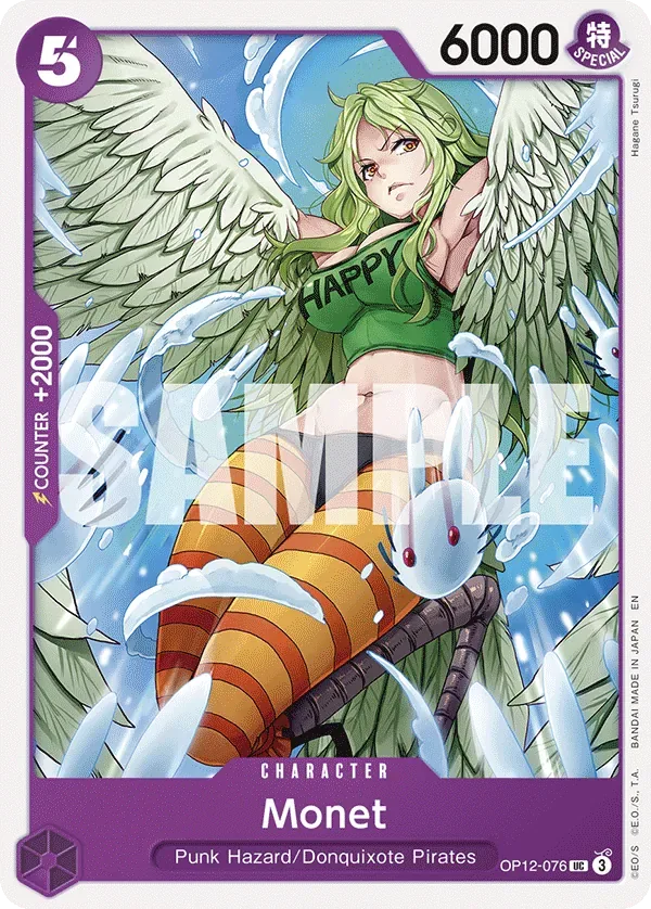 Monet #OP12-076 Legacy of the Master One Piece card